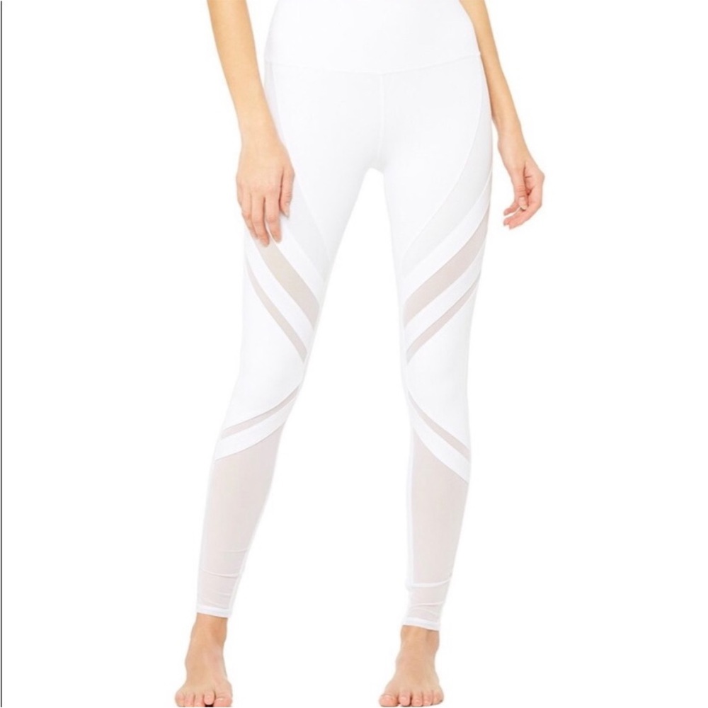 Alo Yoga High waist Epic Legging White Med